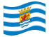 Zeeland-Flagga som vajar