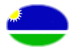 Portuguesa-Flagga som oval vinjett