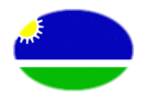 Portuguesa-Flagga som oval vinjett