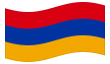 Animerad flagga Armenien