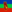 Amazonas-Flagga fyrkant