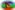 Amazonas-Flagga som oval vinjett