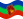 Viftande Amazonas flagga statisk
