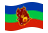 Amazonas-Flagga som vajar