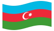 Animerad flagga Azerbajdzjan