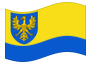 Animerad flagga Opole (Opolskie)