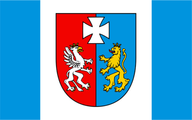 Flagga Karpaternas utlöpare (Podkarpackie)