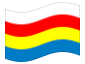 Animerad flagga Podlaskie (Podlaskie)