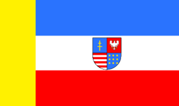 Flagga Heliga korset (Swietokrzyskie)