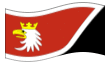 Animerad flagga Warminsko-Mazurskie (Ermland-Mazurien)