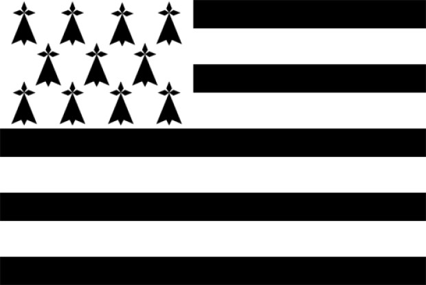 Flagga Brittany