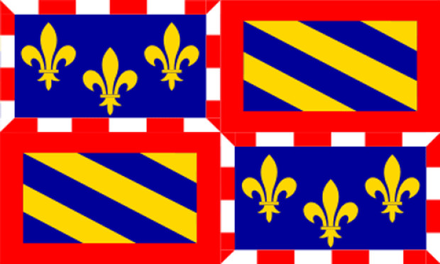 Flagga Bourgogne (Bourgogne)