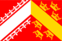 Flagg grafik Alsace (Alsace)