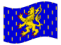 Animerad flagga Franche-Comté