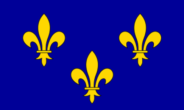 Flagga Île-de-France