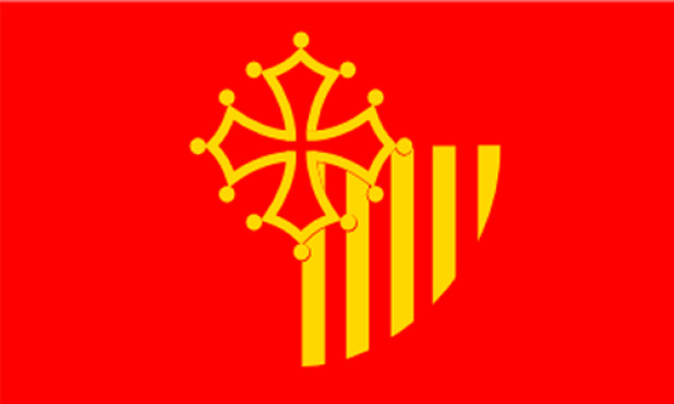 Flagga Languedoc-Roussillon