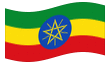 Animerad flagga Etiopien