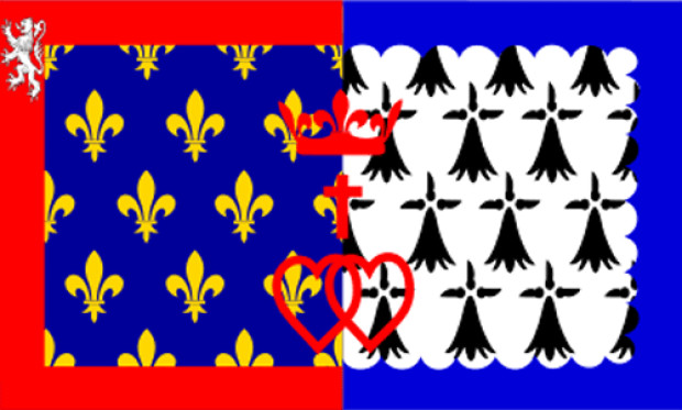 Flagga Pays de la Loire, Flagga Pays de la Loire