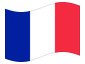 Animerad flagga Réunion