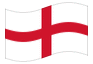 Animerad flagga England