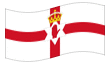 Animerad flagga Nordirland