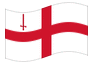 Animerad flagga London