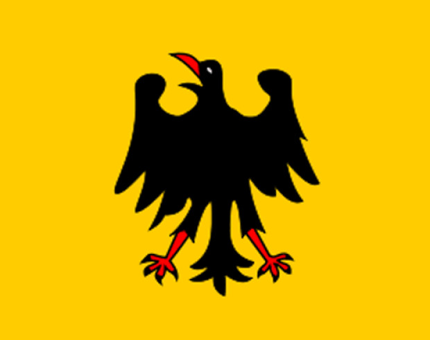 Flagga Heliga romerska riket (till 1401), Flagga Heliga romerska riket (till 1401)