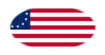 Betsy Ross (USA 1777-1795)-Flagga som oval vinjett