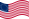 Viftande Betsy Ross (USA 1777-1795) flagga statisk