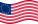 Viftande Betsy Ross (USA 1777-1795) flagga statisk