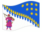 Animerad flagga Dnipropetrovsk