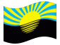 Animerad flagga Donetsk