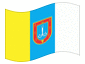 Animerad flagga Odessa