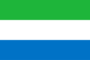 Flagg grafik Sierra Leone