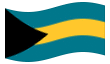 Animerad flagga Bahamas