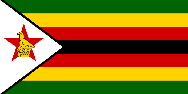 Flagga Zimbabwe