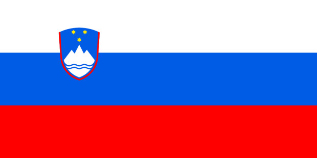 Flagga Slovenien