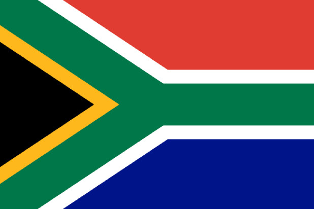 Flagga Sydafrika