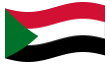 Animerad flagga Sudan