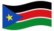 Animerad flagga Sydsudan