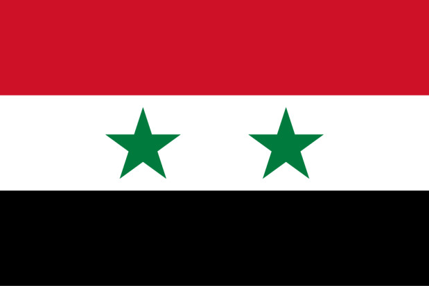 Flagga Syrien