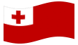 Animerad flagga Tonga