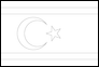 Till färg Turkiska republiken Norra Cypern