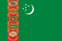 Flagg grafik Turkmenistan