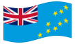 Animerad flagga Tuvalu
