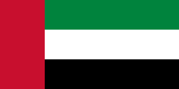 Flagga Förenade Arabemiraten, Flagga Förenade Arabemiraten