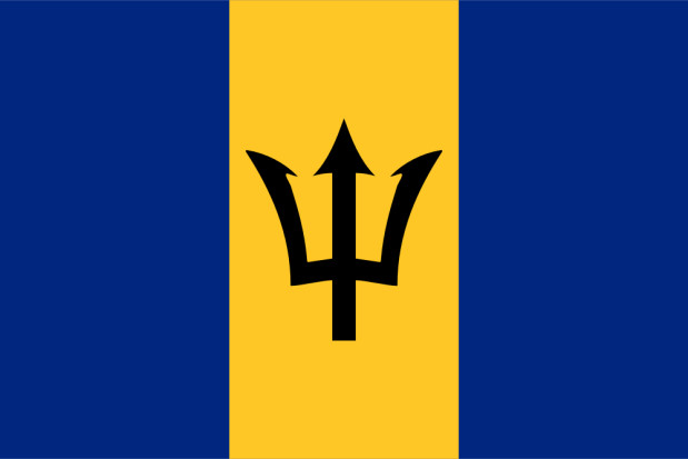 Flagga Barbados
