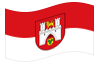 Animerad flagga Hanover