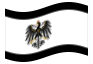 Animerad flagga Preussen (kungariket Preussen)