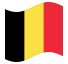 Animerad flagga Belgien